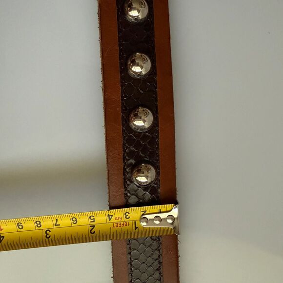 Dolce & Gabbana stud belt unisex authentic with COA size 90 cm 36” main image 6
